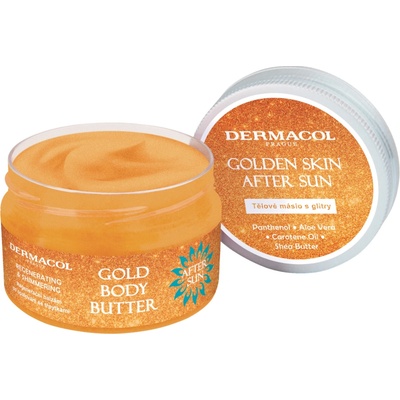 Dermacol After Sun balzám se třpytkami 200 ml