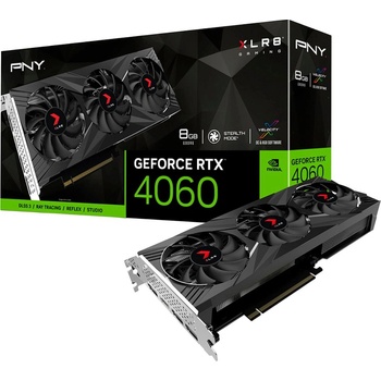 PNY GeForce RTX 4060 8GB GDDR6 XLR8 GAMING VERTO EPIC-X (VCG40608TFXXPB1)