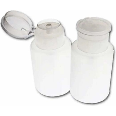 Starnails Plastový dávkovač s pumpičkou bílý 200 ml