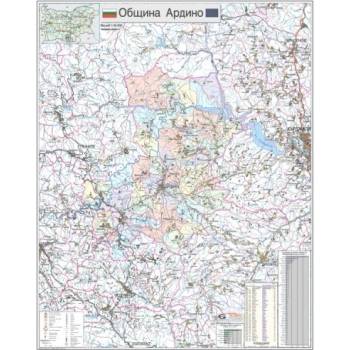 Mapmedia Карта на община Ардино
