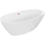 Mexen Eris 170x80 cm white/brushed copper (53441708000-65)