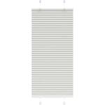 vidaXL Плисирана щора Светло сиво 65x150 cm Ширина на плата 64, 4 cm (4015340)