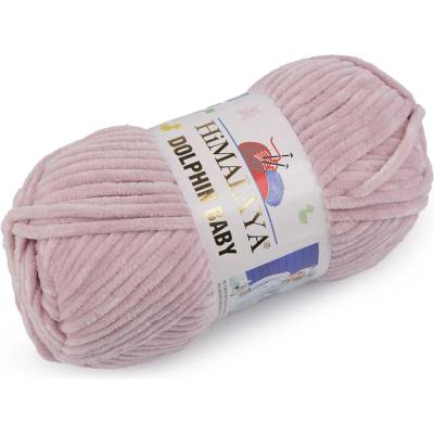Pletací žinylková příze Dolphin Baby 100 g Varianta: 23 (80349) pudrová, Balení: 1 ks 49488/120346/239980