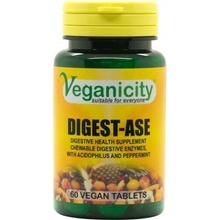 Veganicity Digest-Ase Tráviace enzýmy 60 tabliet