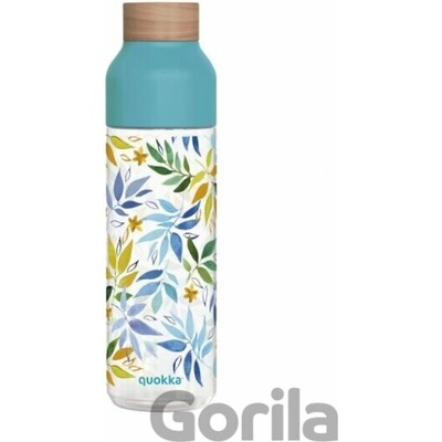 Quokka ICE PLASTOVÁ FĽAŠA WATERCOLOR LEAVES 840 ML