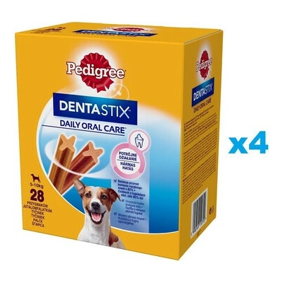 PEDIGREE DentaStix malé plemena zubná pochúťka pre psov 112 ks 16 x 110 g