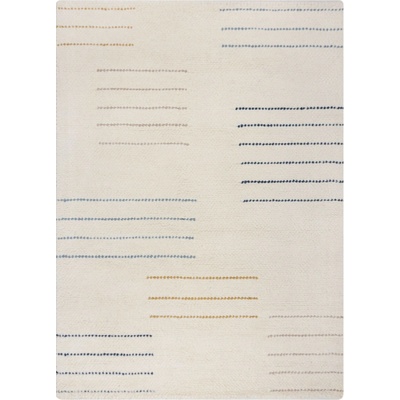 Flair Rugs Dottie Geometric Blue/Multi Biela