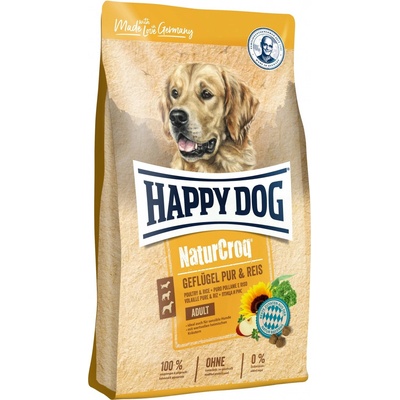 Happy Dog NaturCroq Geflügel & Reis 4 kg