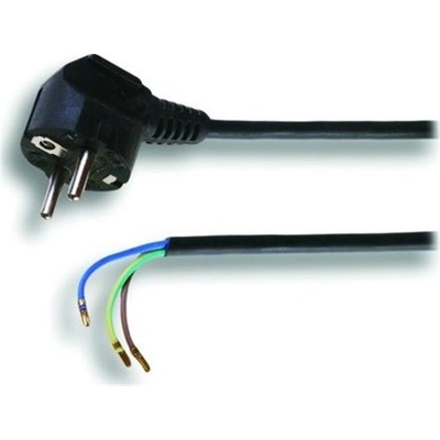 Šnúra flexo 3x1mm 2m čierna PF04