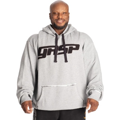 Gasp Hood Sweater Light Grey Melange