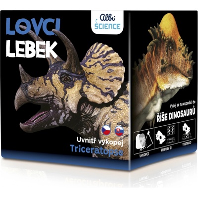 Albi Lovci lebek Triceratops – Zboží Mobilmania
