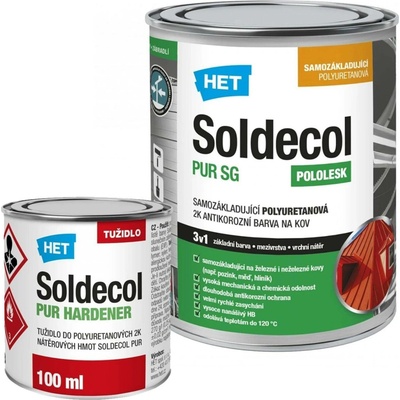 Het Soldecol PUR SG bílá 0,75L + 0,1L tužidlo