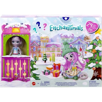 Mattel Enchantimals adventní kalendář HHC21