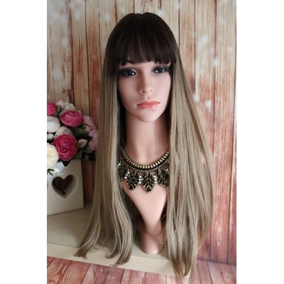 Wigorous Elise dlhá ombré blond - hnedá rovná parochňa