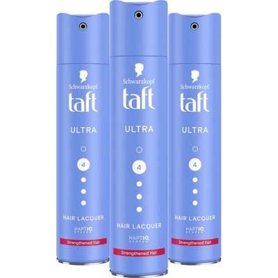 Taft Ultra Lak na vlasy 3x250ml