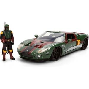 Jada Toys Метален автомобил Jada Ford GT Boba Fett 1: 24 9336909314R00