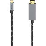 Hama Кабел USB-C мъжко - HDMI мъжко, Ultra-HD 8K@60Hz, 1.5м (HAMA-200509) - cybertrade
