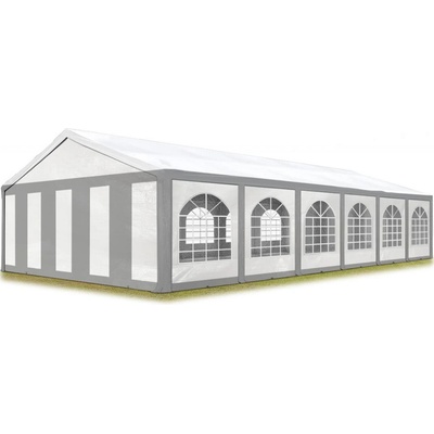 Hawaj Premium 6 x 12 m šedo-bílý ohnivzdorný