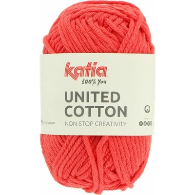 Katia United Cotton Mini ball 32 lososová