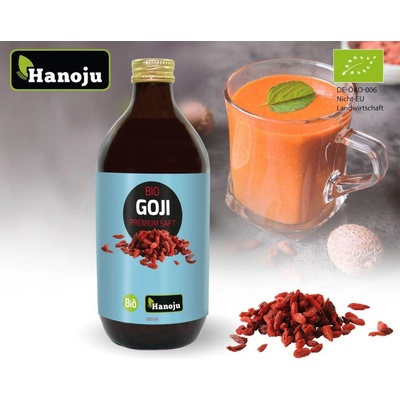 Hanoju Goji premium 100% šťáva 0,5 l