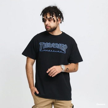 Thrasher Outlined Tee black