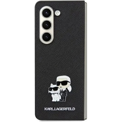 KARL LAGERFELD Кейс Karl Lagerfeld Saffiano Karl&Choupette Pin за Samsung Galaxy A35, черен (3666339259464)