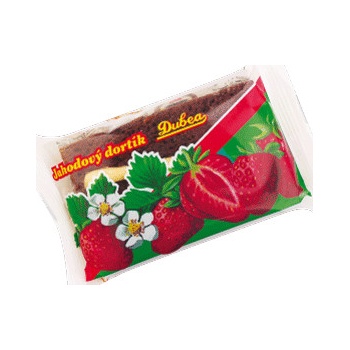 Dubea Jahodový dortík perník medový 60 g