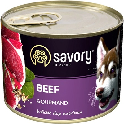 Savory Dog Adult Beef 200 g