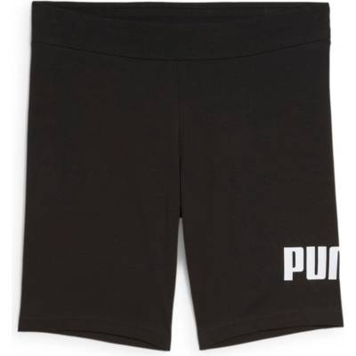 Puma ess no. 1 logo 7'' short leggings dámské bavlněné kraťasy černé