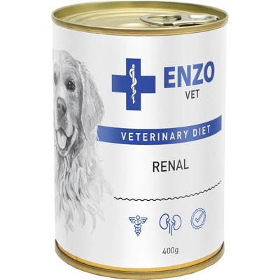 Enzo Vet Renálna diéta pri ochorení obličiek s hovädzím mäsom 400 g