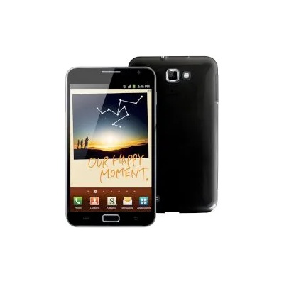 Celly Hard Case Plasma for Samsung Galaxy Note Black