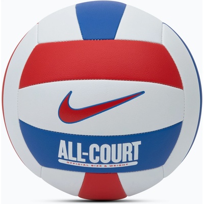 Nike Волейболна топка Nike All Court Volleyball white / univerzity red / game royal / univerzity red размер 5