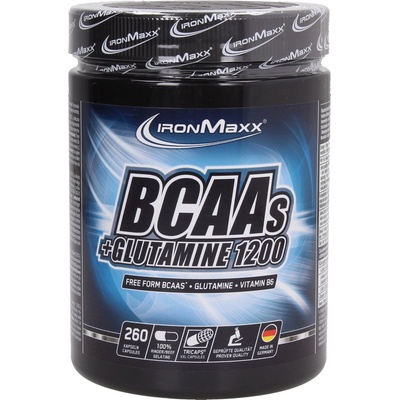 IronMaxx Bcaa + Глутамин 1200 - 260 капсули