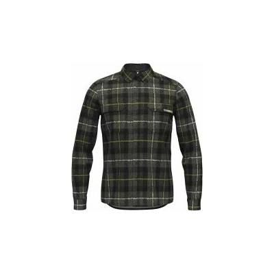 Crazy Idea pánska košel'a Lumberjack print liken scottish zelená