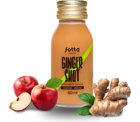 FOTTA Bio GINGER SHOT jablko 50 ml