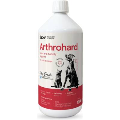 Lab-v Arthrohard 1000 мл Добавка за подкрепа на ставите за кучета и котки