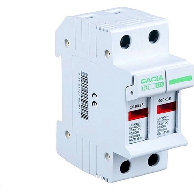 Pojistkový odpojovač VCX GACIA PROFI FS32, 2P, 32A, 1kV, na DIN lištu