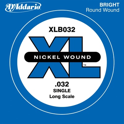 D'Addario XLB032 Еденична струна за бас китара