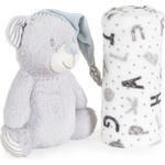 Cangaroo Бебешко одеяло 90/75 cm с играчка Grey bear - bebetabg