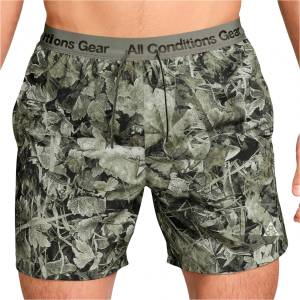 Nike Мъжки шорти за бягане Nike ACG Dri-Fit Essential 6 Brief Shorts AOP Running shorts - Sequoia / Light Army / Summit White (012-4764-0112)