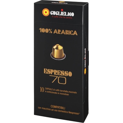 Caffè Guglielmo Lespreso70 GOLD капсули за Nespresso® 10 бр
