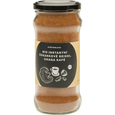Květomluva Bio čekankové chaga a reishi kafé 115 g – Zboží Dáma