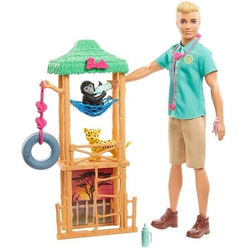 Barbie Ken a povolání herní set Ken cvičitel pejsků