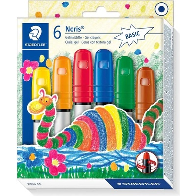 STAEDTLER Гел пастели STAEDTLER Noris Club Gel Glitter 6 цв