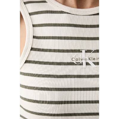 Calvin Klein рокля по тялото от памук с еластан (LV047G245G)