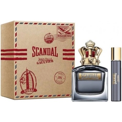 Jean Paul Gaultier Комплект за мъже Jean-Paul Gaultier Scandal Pour Homme - Eau de Toilette 100 мл + 20 мл