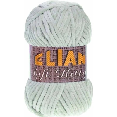 Pletací příze Elian Soft Kitty 97434 - šedá
