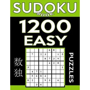 Sudoku Book 1, 200 Easy Puzzles: Sudoku Puzzle Book With Only One Level of Difficulty | Sudoku Book (ISBN: 9781542993425)