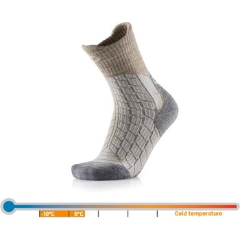 Thermic Дамски чорапи за туризъм Therm-ic, бежови/сиви (T25-5500-002_37)
