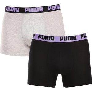 PUMA Пакет от два - мъжки боксерки Puma многоцветни Puma | Cheren Siv Mnogotsveten | МЪЖЕ | XL - zoot - 65,66 лв